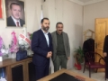 Akkoç, İl Başkanı Aydın’ı Makamında Ziyaret Etti Fotoğrafı