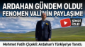 Ardahan’da Vali Mehmet Fatih Çiçekli Rüzgârı: Sosyal Medyayı Sallayan Paylaşım Şehri Turizm Zirvesin Fotoğrafı