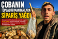 Çobanın topladığı mantarlara sipariş yağdı Fotoğrafı