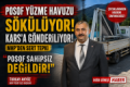 Posof’ta Yüzme Havuzu Tepkisi: Sökülerek Kars’a Gönderildi Fotoğrafı