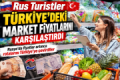 Rus Turistler Türkiye’deki Market Fiyatlarını  Fotoğrafı