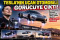 TESLA’NIN UÇAN OTOMOBİLİ GÖRÜCÜYE ÇIKTI! Fotoğrafı